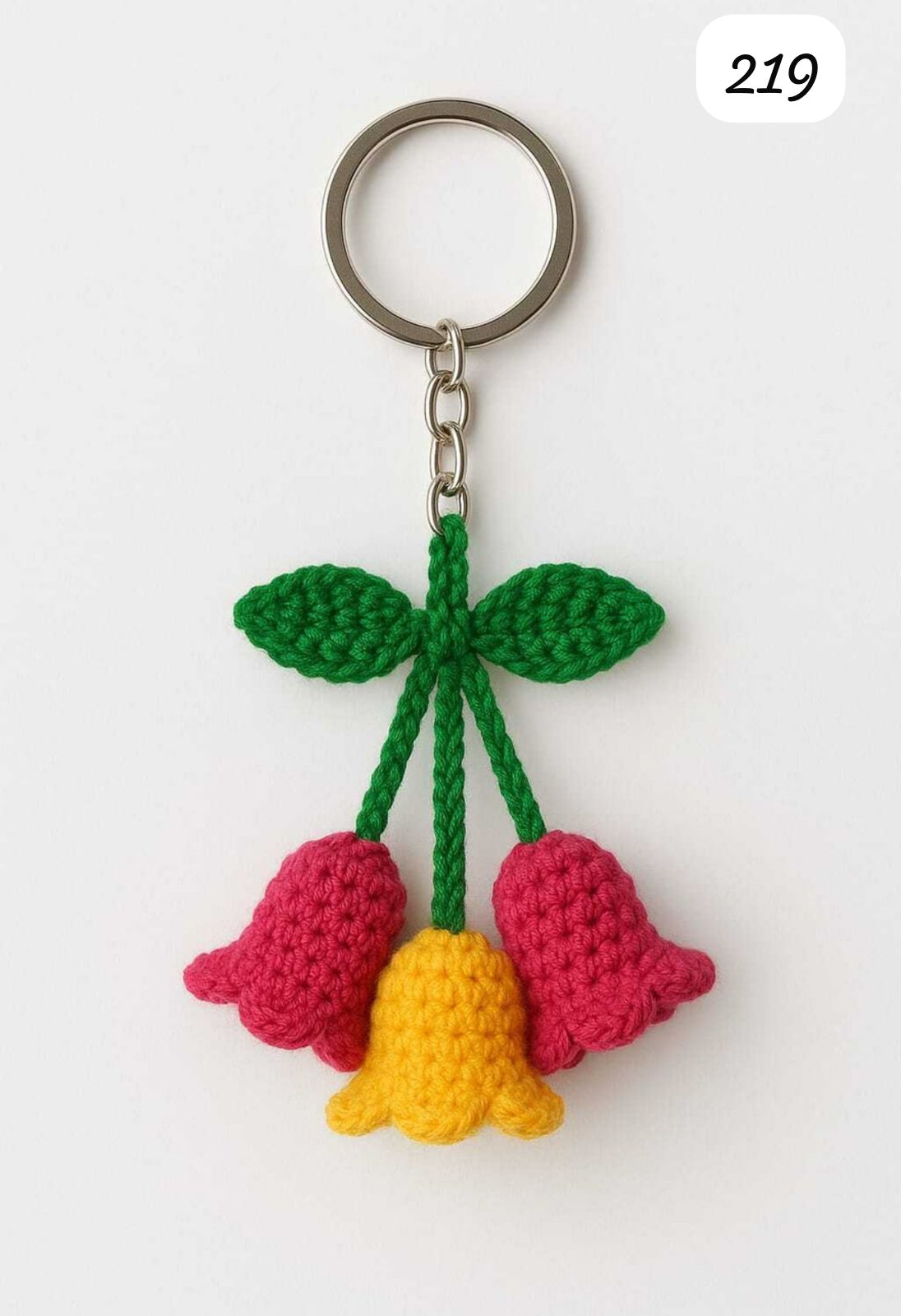 BEAUTIFUL HANDMADE KEYCHAIN CROCHET